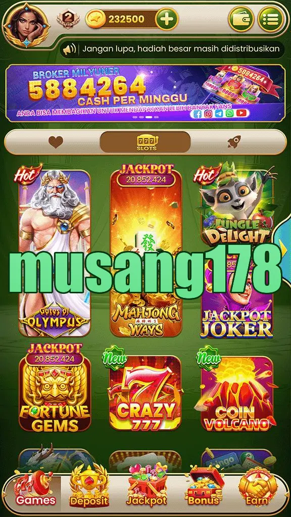 musang178 Masuk